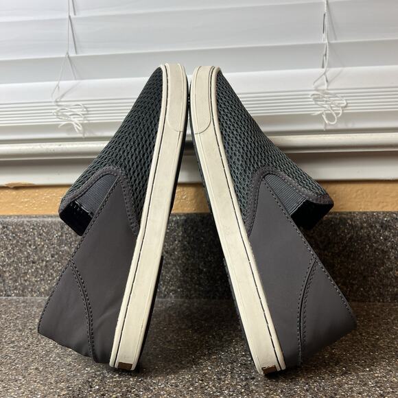 Olukai Gray Textile Slip On Shoes Women's Size 9 Comfort Casual Sneakers Low Top - Picture 5 of 10